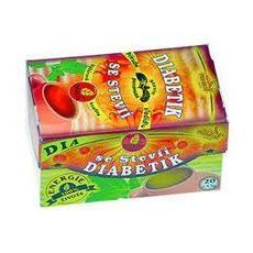 DIABETIK SE STÉVIÍ bylinný čaj 20 x 1,5g Milota