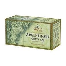 ARGENTINSKÝ černý čaj 20 x 2,5 g Grešík