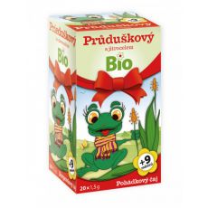 POHÁDKOVÝ ČAJ BIO Průduškový s jitrocelem 20x1,5g