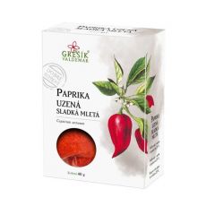 PAPRIKA UZENÁ SLADKÁ MLETÁ Dobré koření 40g Grešík