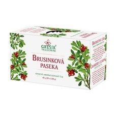 BRUSINKOVÁ PASEKA ovocný čaj 20 x 2g Grešík
