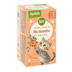 Apotheke BIO dětský pohádkový čaj Na imunitu s rakytníkem 20x1,5g
