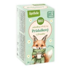 Apotheke BIO dětský pohádkový čaj Průduškový s jitrocelem 20x1,5g